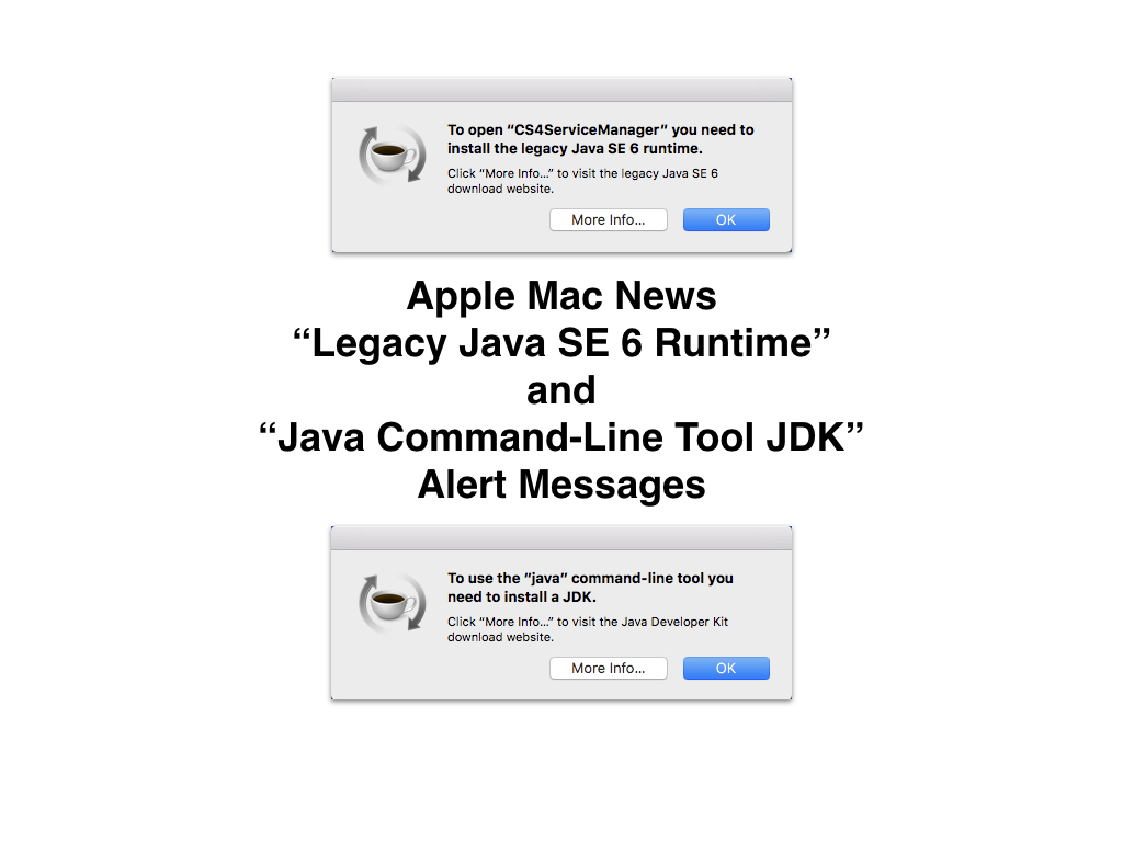 Legacy Java Se 6 Runtime For Macos